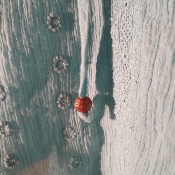 Sonoma Butterfly Sleeve Gauze Blouse Small - Picture 5 of 8